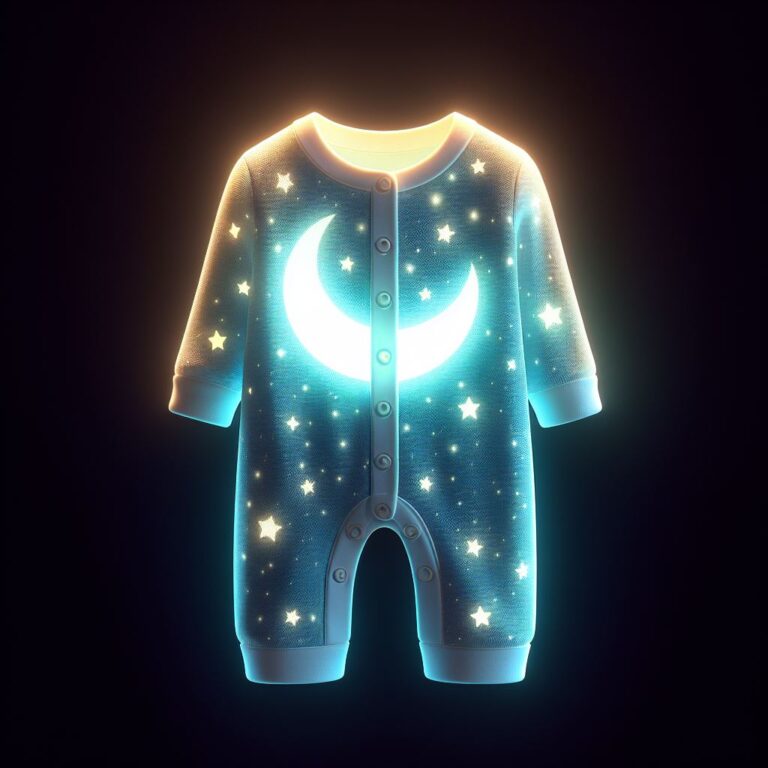 pajamas, the ones with the twinkling stars and crescent moons, seemed to glow softly in the moonlight