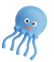 an kid friendly octopus