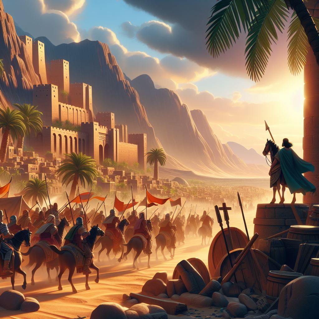 Joshua and the Battle of Jericho, Bible Story