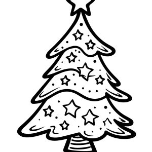 Christmas coloring page 1